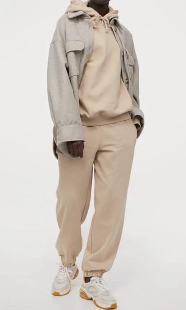 H&m sales beige sweatpants