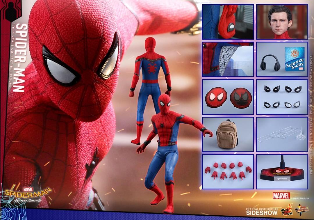 Tech suit on sale spiderman toy