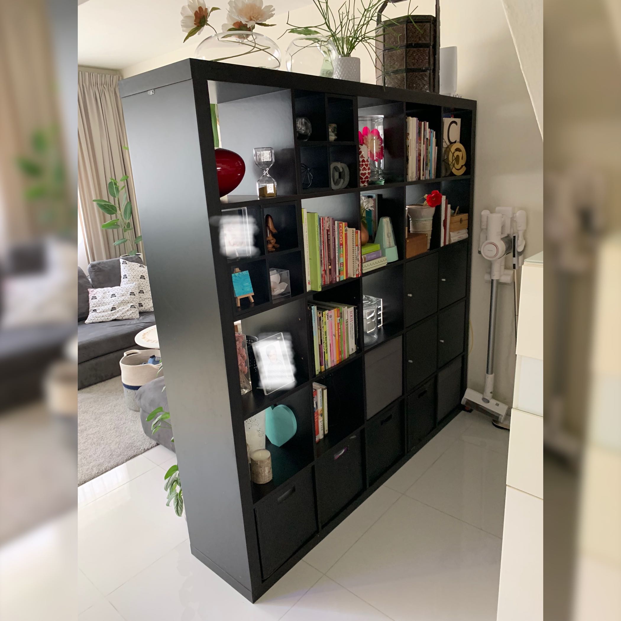 5x5 outlet kallax shelf