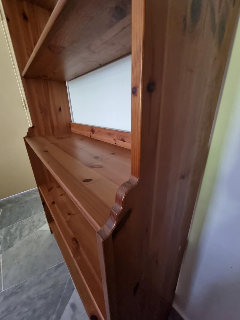 IKEA LEKSVIK Pine Wood Book / Shoe Rack / Furniture & Home