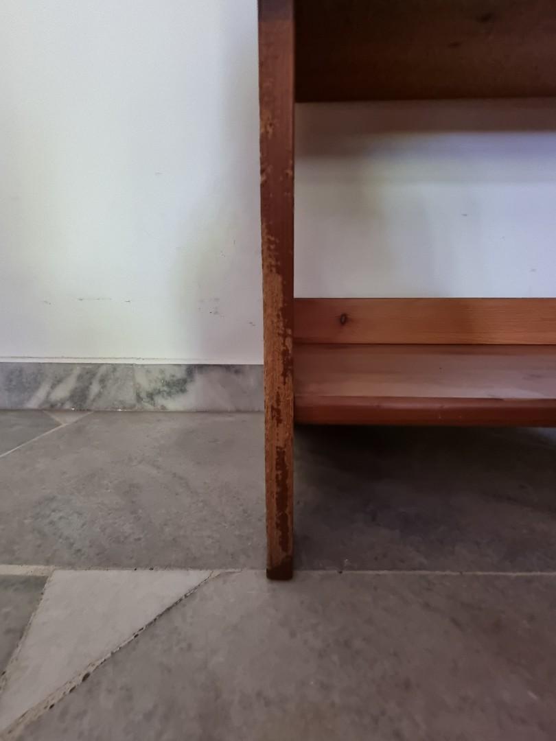 IKEA LEKSVIK Pine Wood Book / Shoe Rack / Furniture & Home