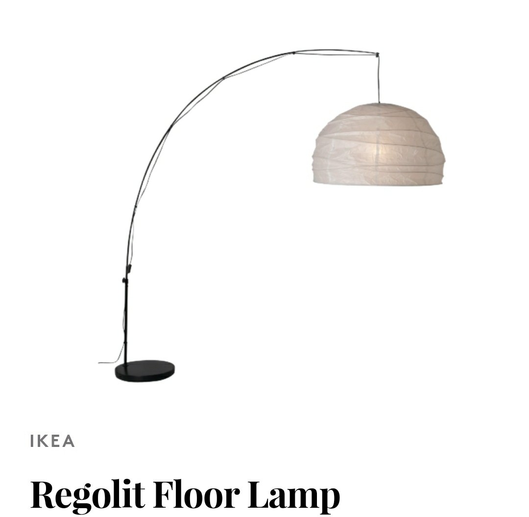 Ikea Regolit Floor Lamp, Furniture & Home Living, Home Decor, Other