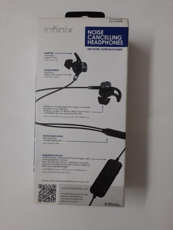Infinix XE02 Dual Noise Cancelling Headphones