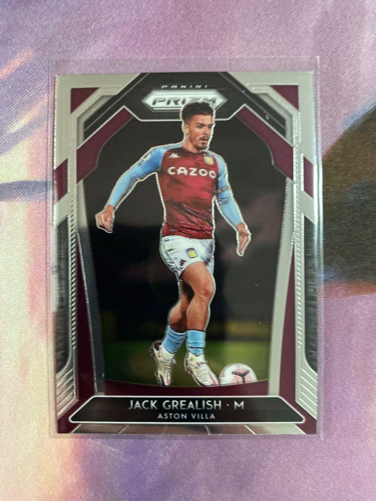 Jack Grealish, 2020-21 EPL Prizm Base Aston Villa