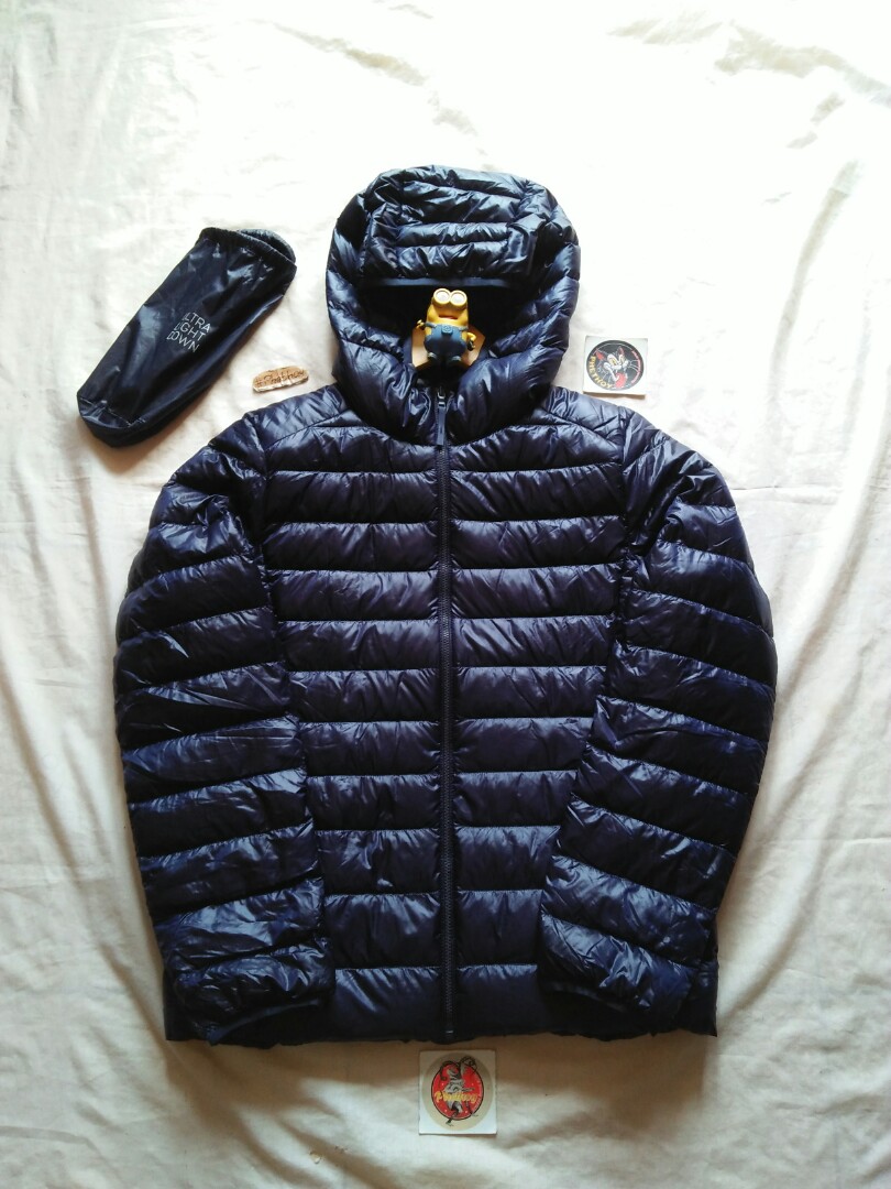 Jaket bulang uniqlo ultra light down jacket bulu angsa puffer goretex  outdoor gunung, Fesyen Pria, Pakaian , Atasan di Carousell