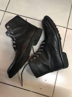 Jimmy Black Men’s Oxford Wingtip Brogue Men’s Dress Boots(41 Eur)