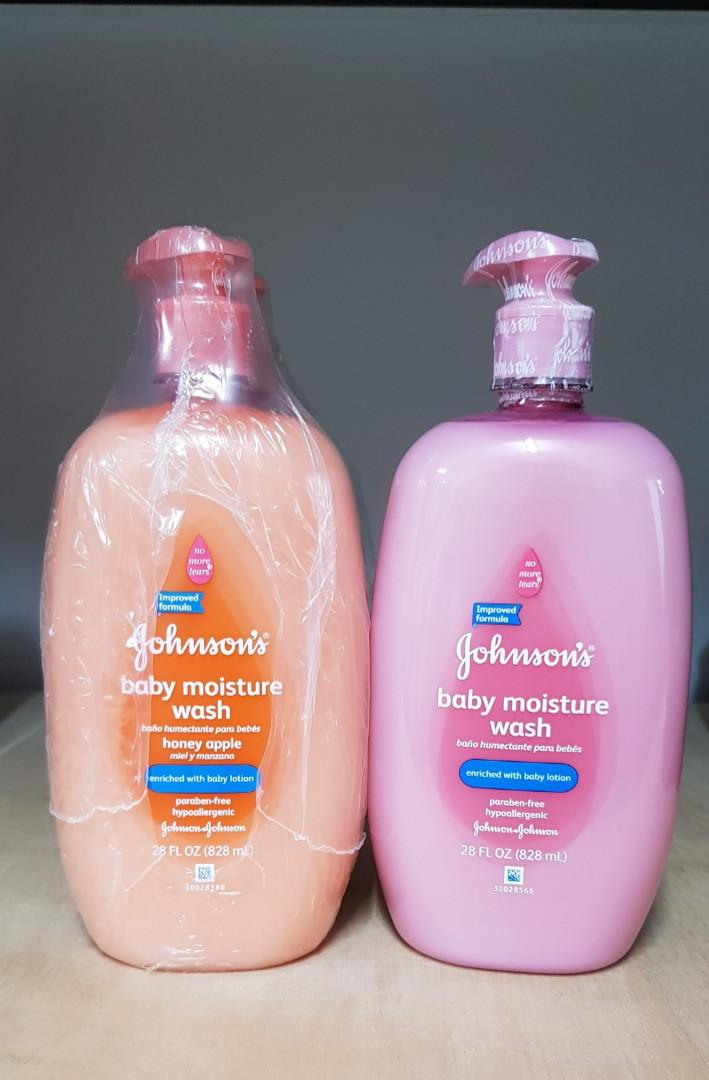 Johnson's baby moisture best sale wash