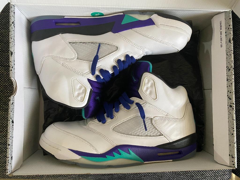 Jordan 5 retro online grape fresh prince
