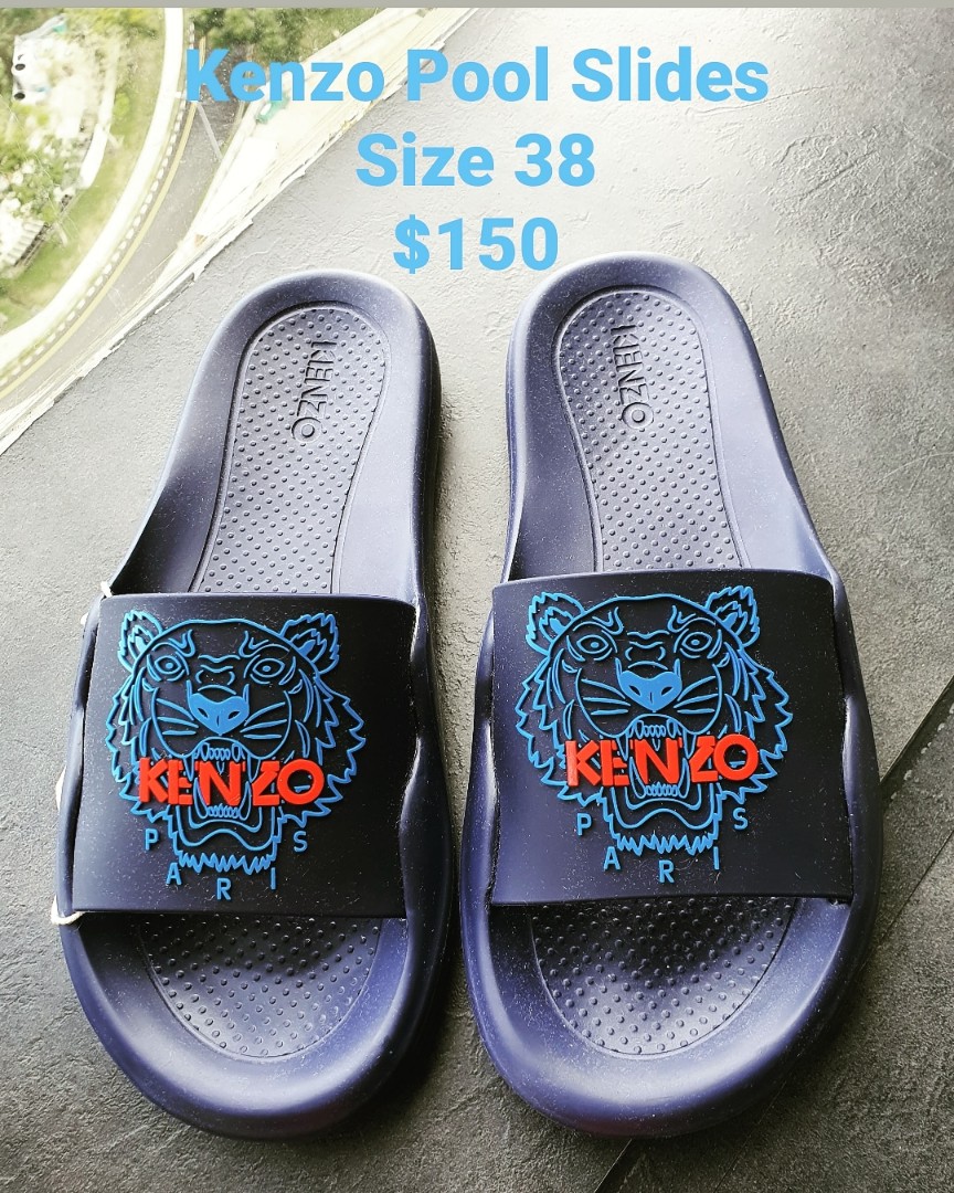 Kenzo slides, Women's Fashion, Shoes 