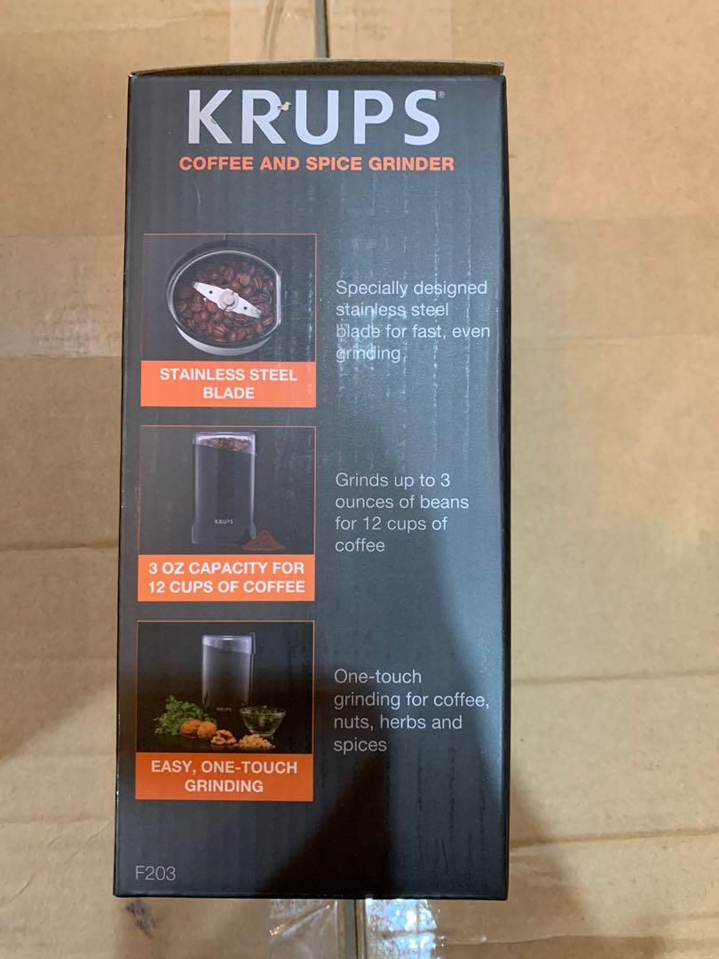 Krups Coffee and Spice Grinder 110 Volts (Category: Other Kitchenware & Tableware) located in Mandaluyong City. Submitted by bookhaven.bookhaven (Listing ID 1078962264, Image 2). Description: .
