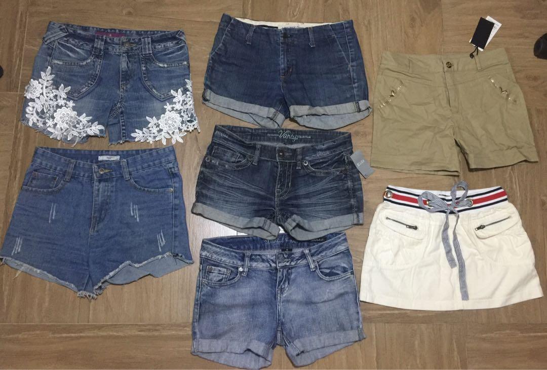 Shorts 28 waist clearance