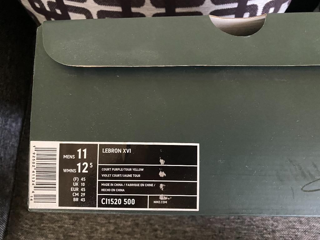 Lebron 16 martin size 13 sales
