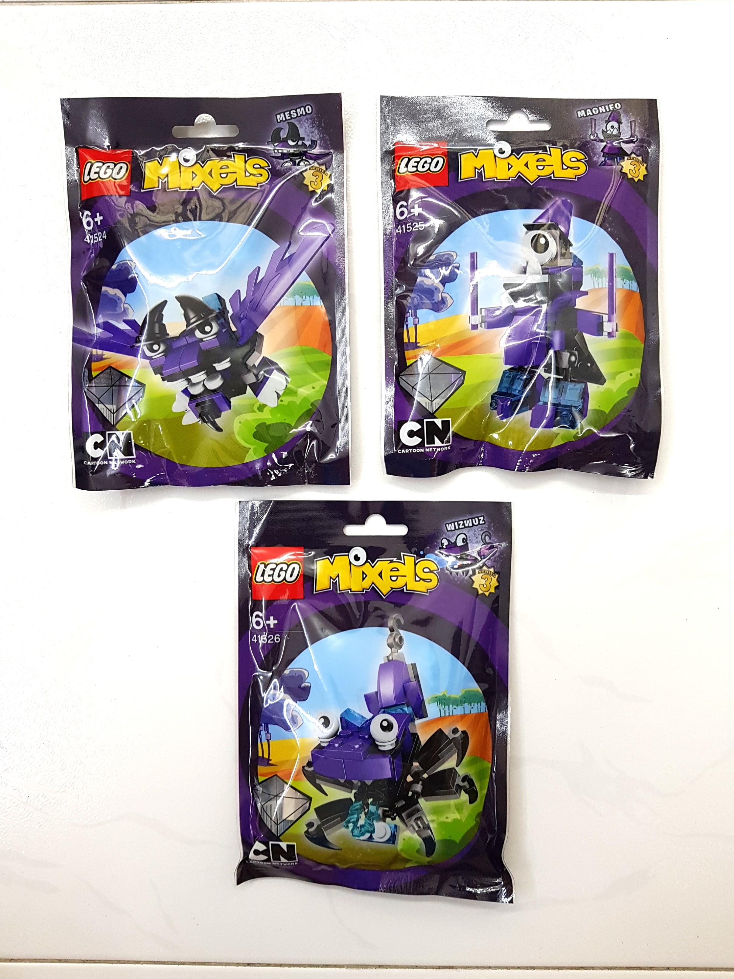 Purple ** New sealed LEGO Mixels set 41525 Series 3 Magnifo 