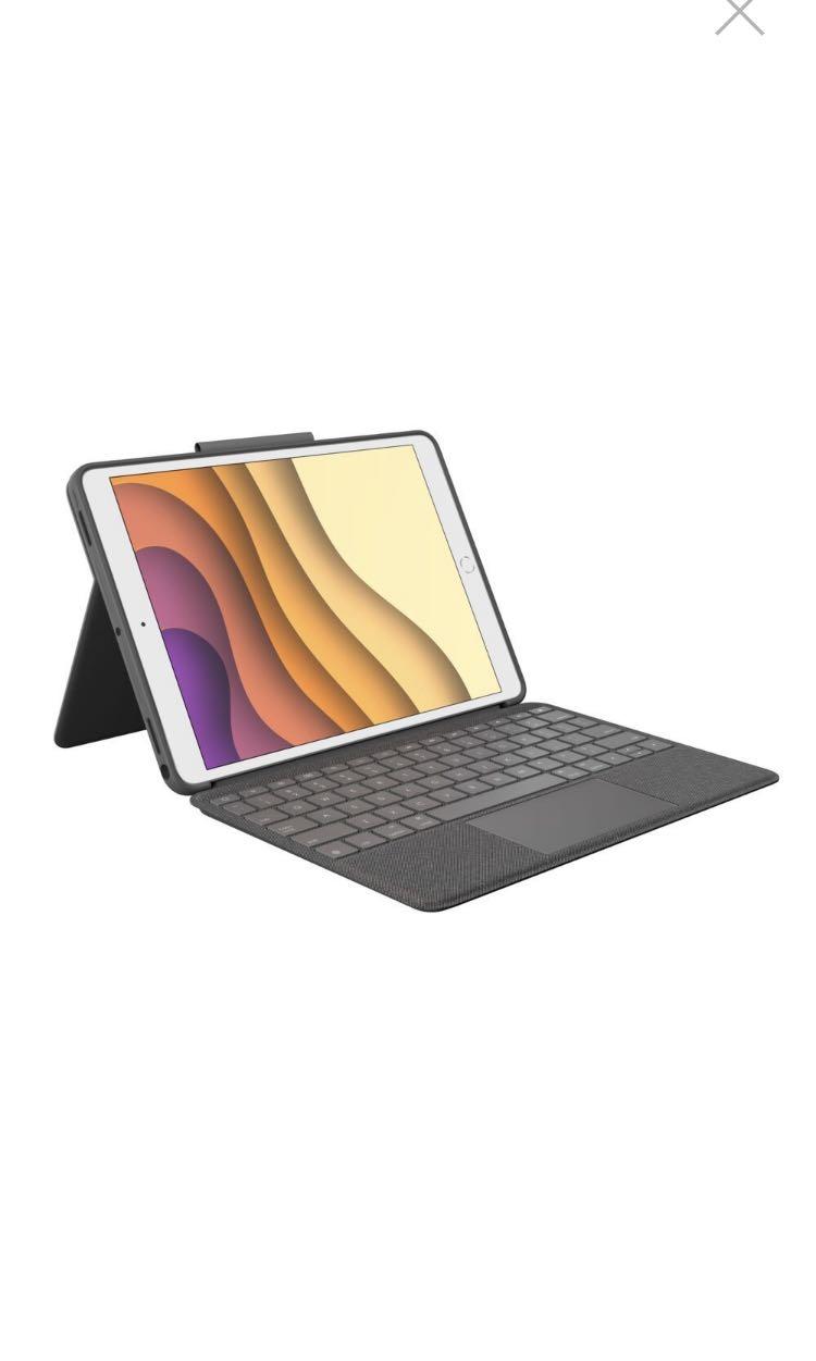 Logitech - Combo Touch 保護殼(iPad Air第3代和iPad Pro 10.5 英吋用