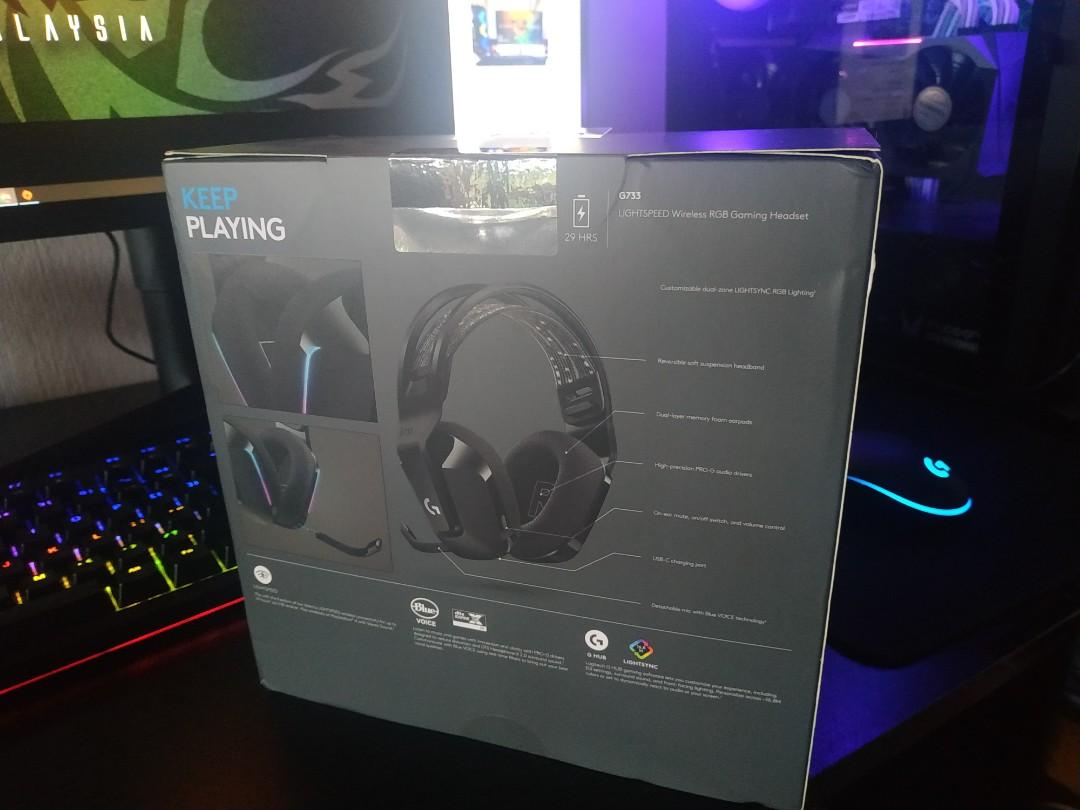 Logitech g733 wireless headset, Audio, Soundbars, Speakers & Amplifiers