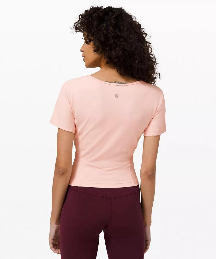 Nulu™ Cropped Slim Yoga Short Sleeve