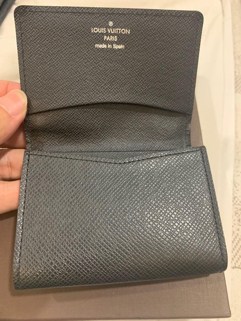 LV Card Holder Taiga Leather, Men's Fashion, Watches & Accessories ...