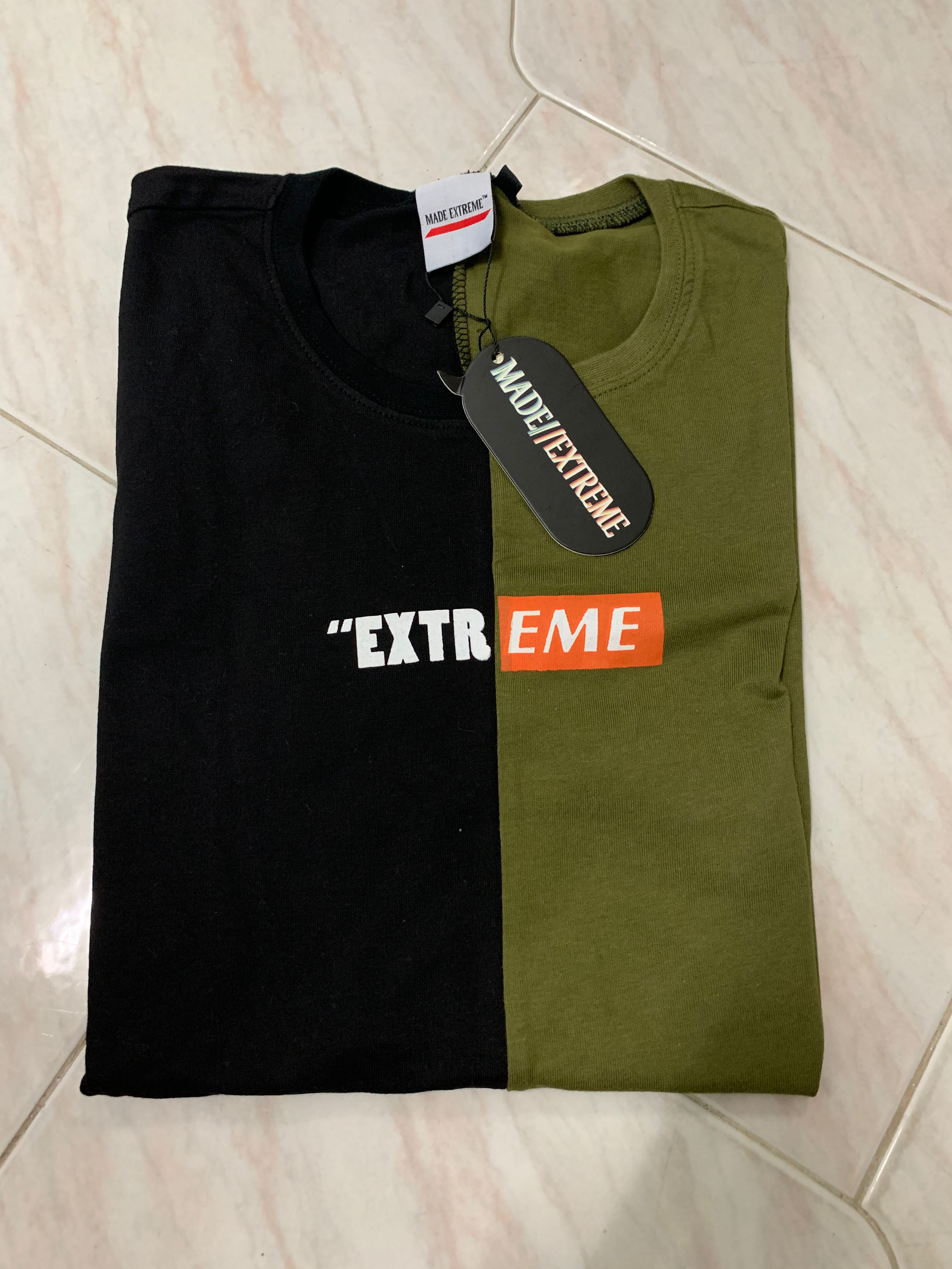Made Extreme T shirt New, Men's Fashion, Tops & Sets, Tshirts & Polo ...