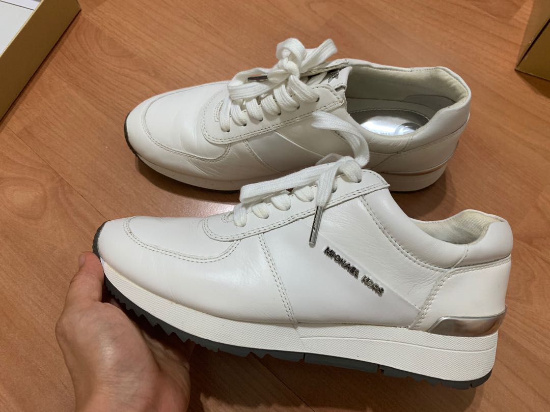 Michael kors sale ladies white trainers