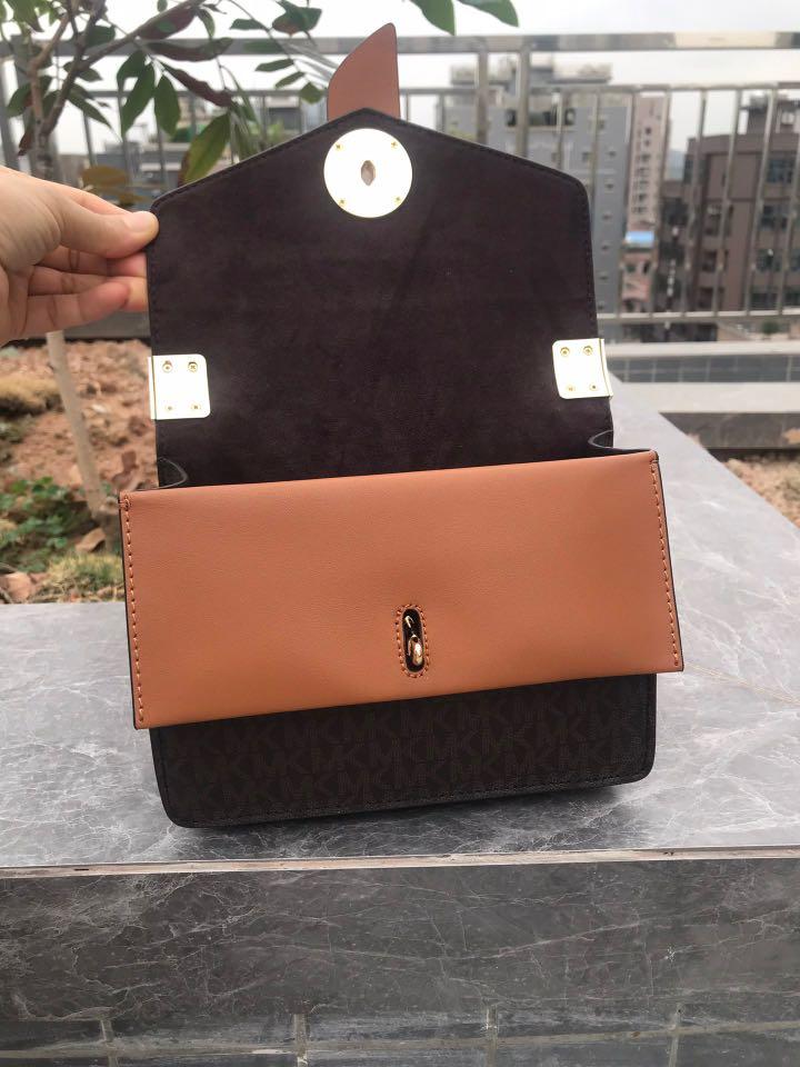 Michael Kors Greenwich Crossbody Bag, Women's Fashion, Bags