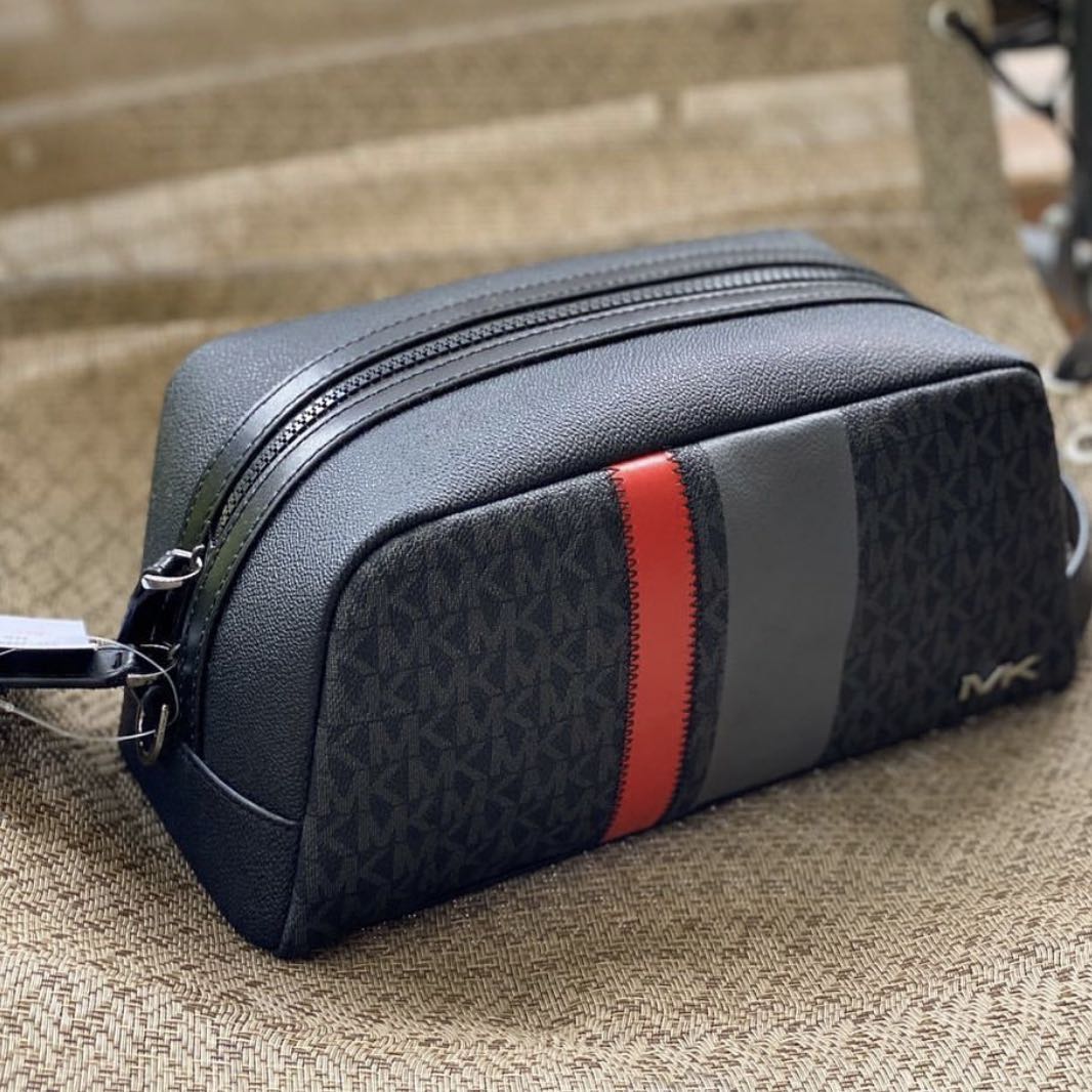 Michael kors mens toiletry bag discount
