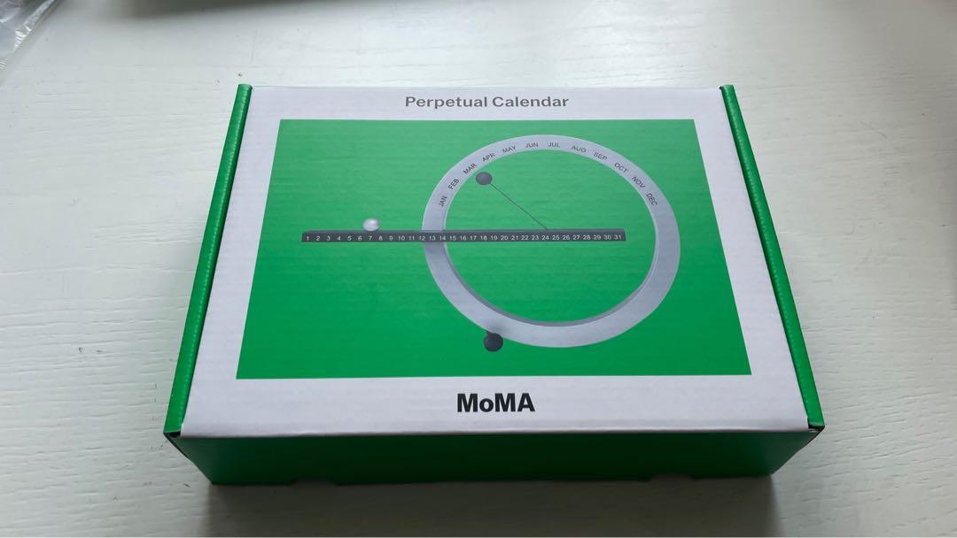 MoMA Perpetual Calendar 磁性萬年曆 傢俬＆家居 家居裝飾 時鐘 Carousell