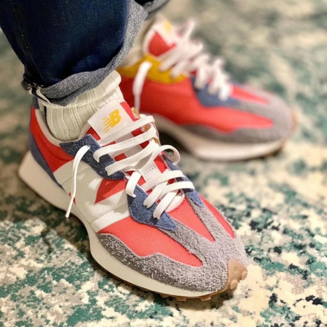 New balance 327 dark blaze clearance