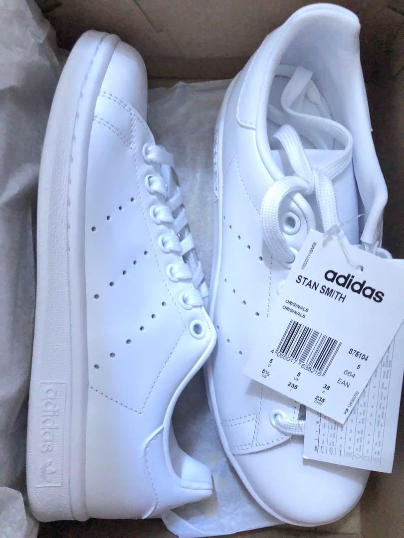 Adidas Stan Smith Leather Sock Limited Edition White 🔴RESERVED🔴, Women's  Fashion, Footwear, Sneakers on Carousell