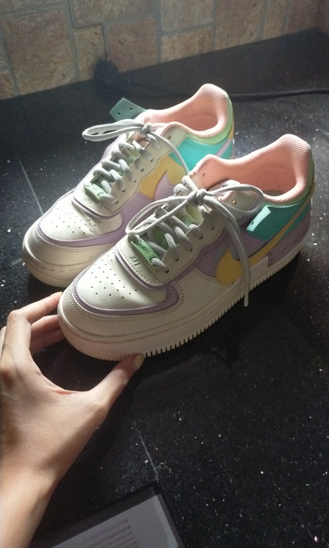 Nike AF 1 shadow candy, Fesyen Wanita, Sepatu di Carousell