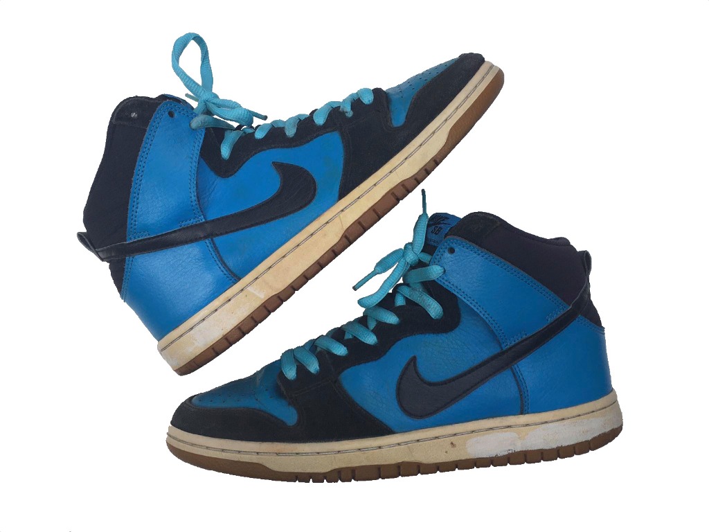 nike sb dunk high blue hero