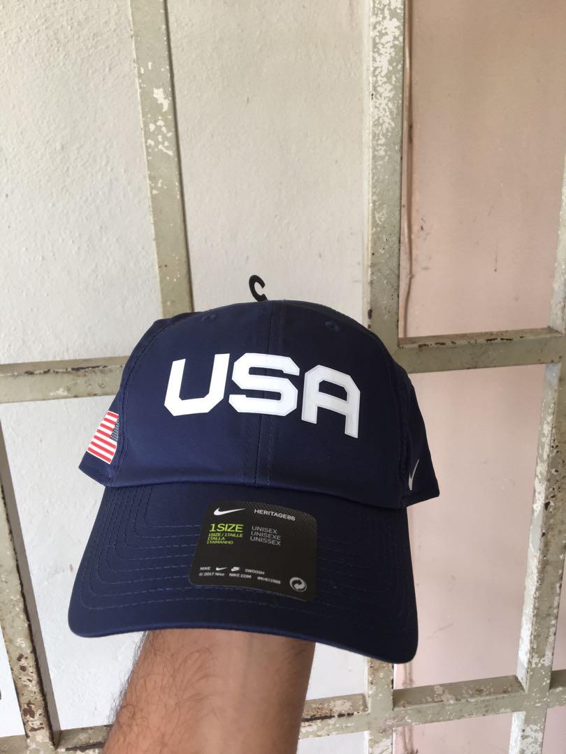 reemplazar interno Príncipe Nike heritage 86 USA baseball cap, Men's Fashion, Watches & Accessories,  Cap & Hats on Carousell