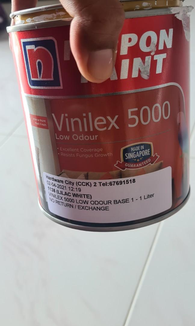 Nippon Paint Lilac White 1138, Furniture & Home Living, Furniture