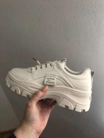 Off white hotsell chunky sneakers