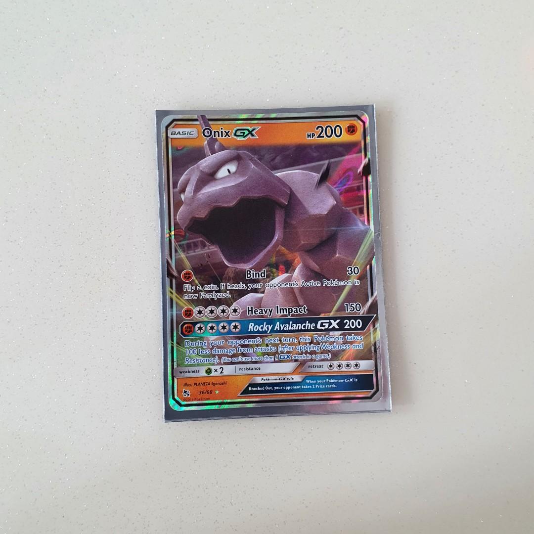 high value pokemon trainer cards Onix 71/100 - ex Sandstorm main image 1