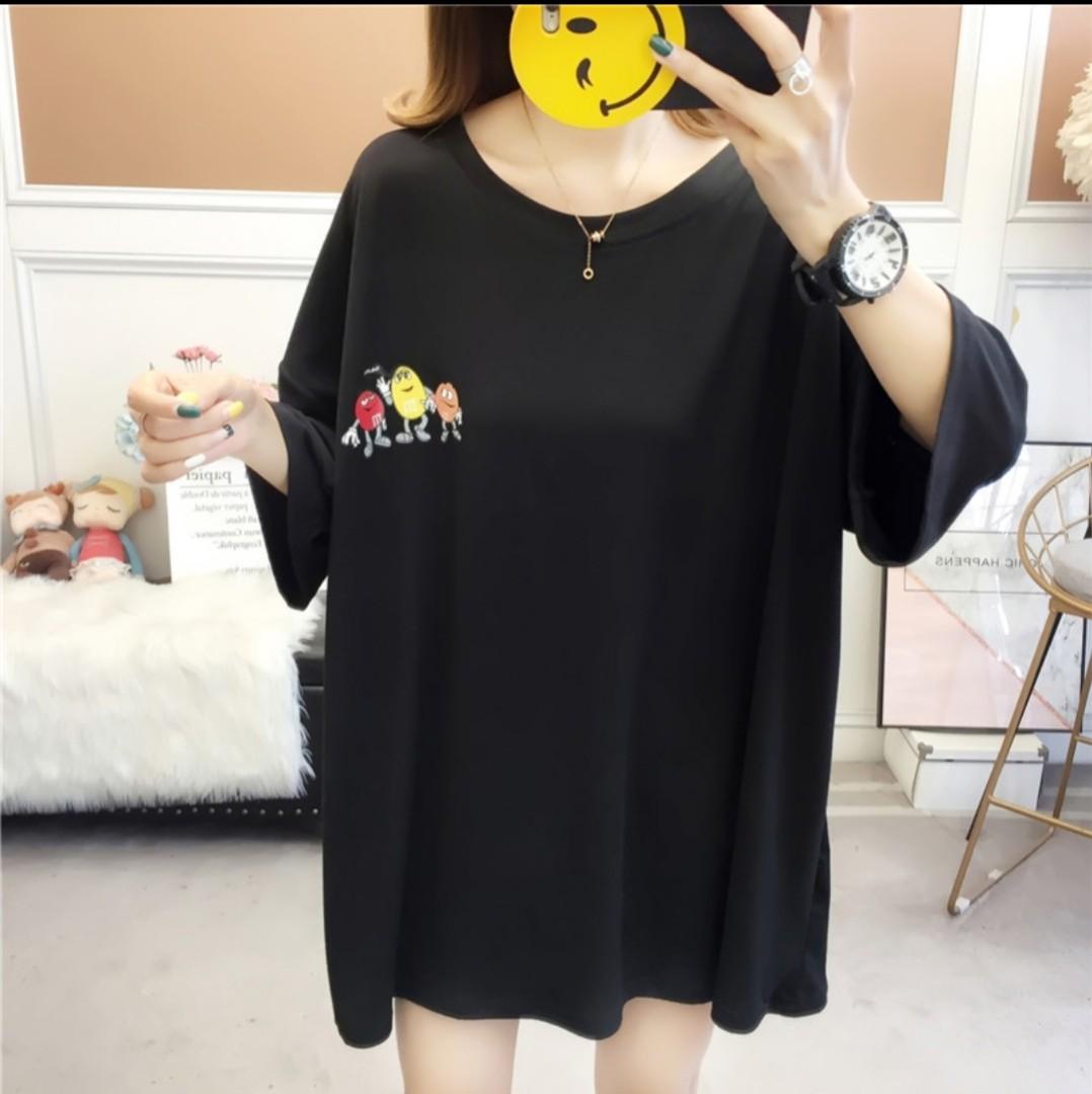 oversized m&m shirt