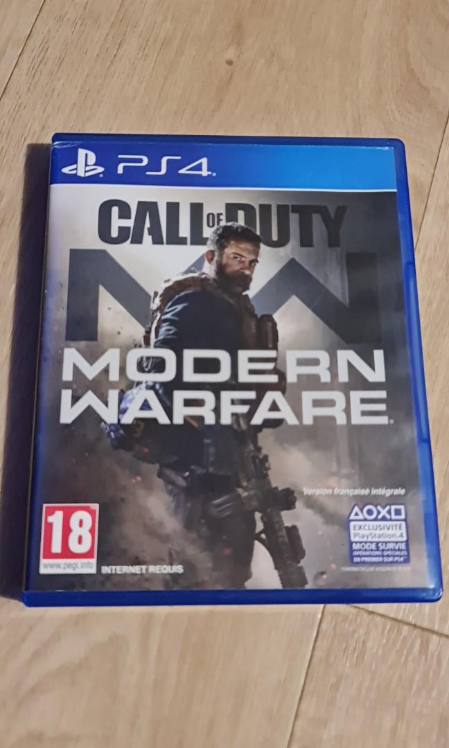 Preloved Cod Modern Warfare Call Of Duty Ps4 Games Not Nintendo Switch Toys Games Video Gaming Video Games On Carousell