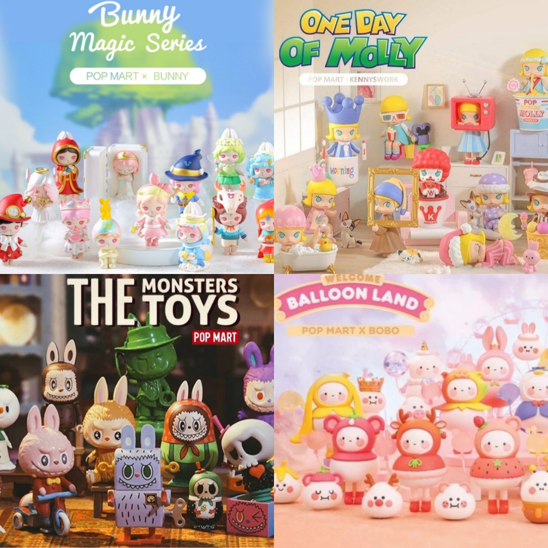 Preorder(Confirmed Design) - Pop Mart Bunny Magic Series(Dora/Lucine ...