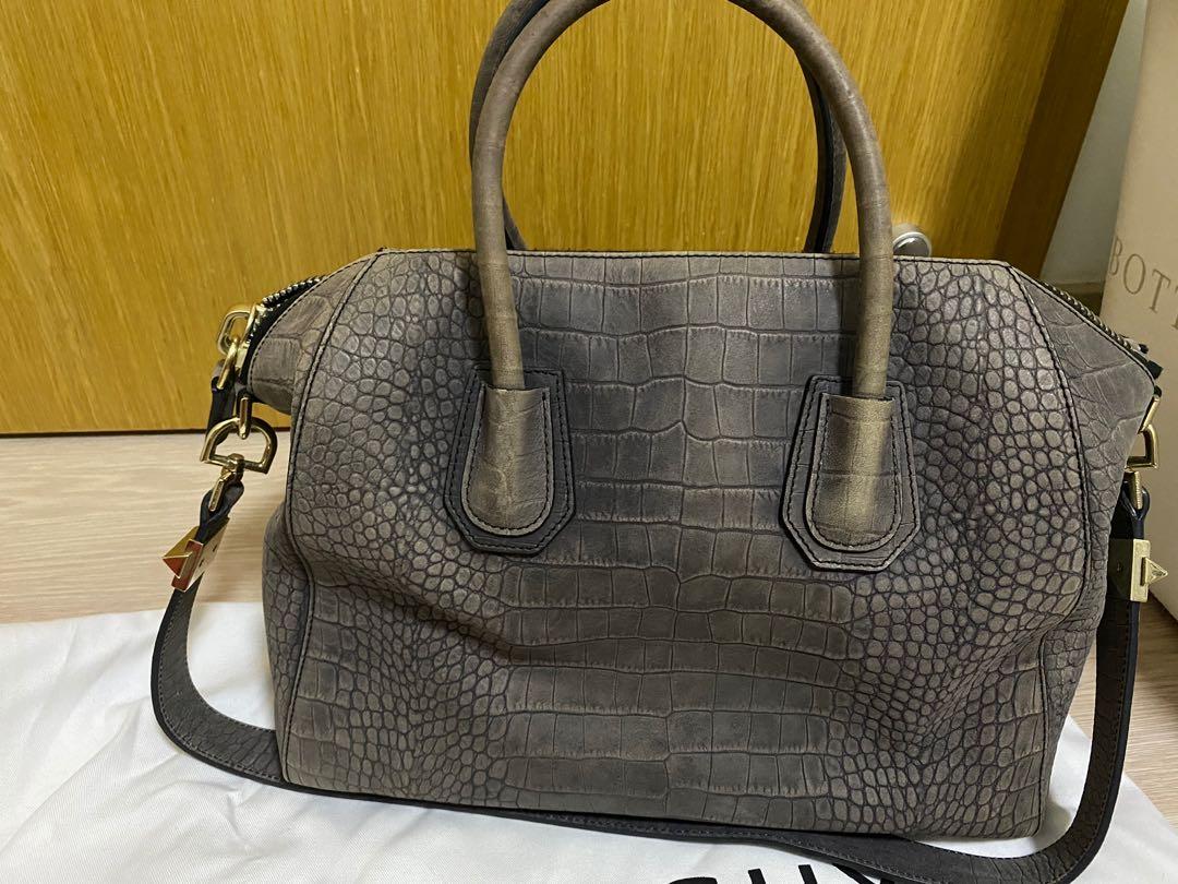 Givenchy antigona mock hot sale croc