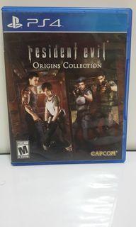 Resident evil origins Collection  (Playstation 4)