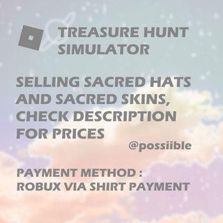 Robux Group Funds 200 Robux Left First Come First Serve Toys Games Video Gaming In Game Products On Carousell - roblox treasure hunt simulator skins
