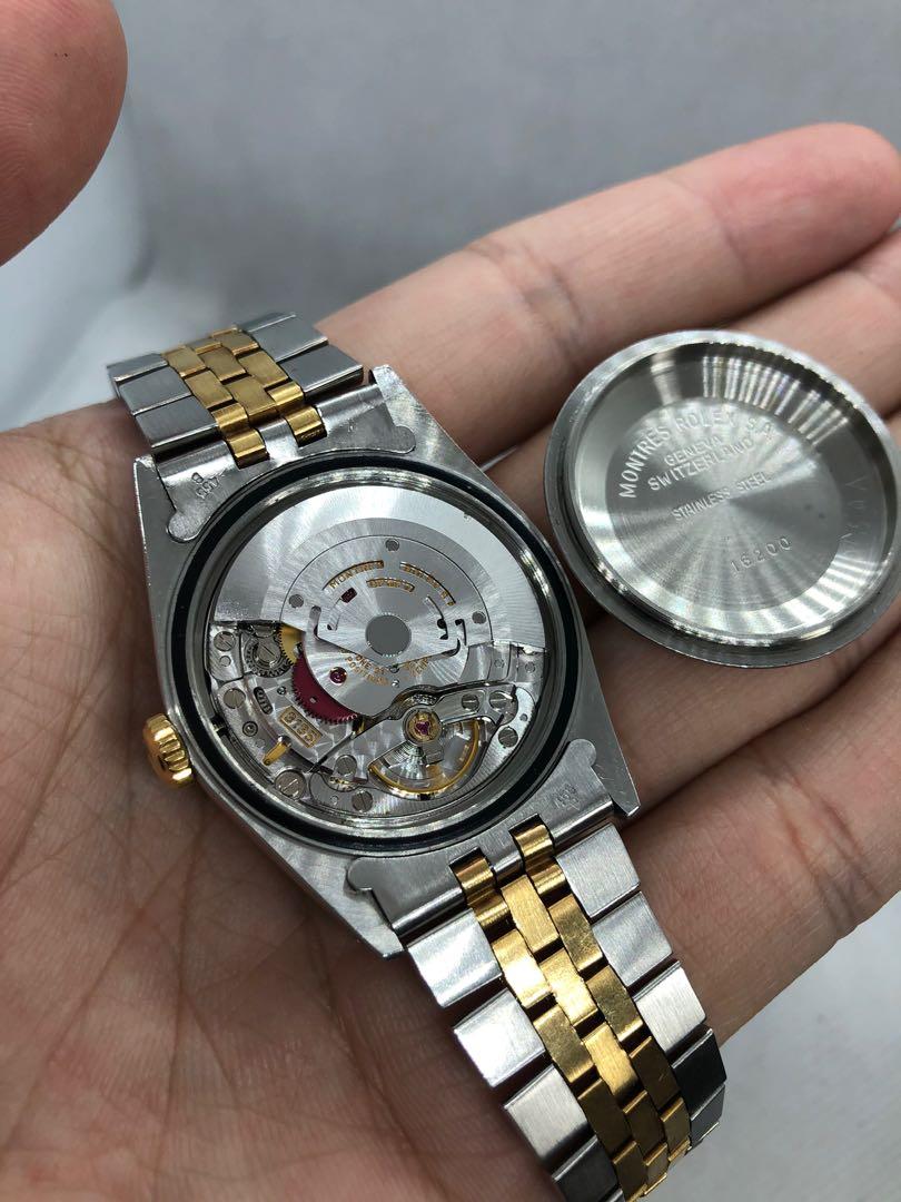 Rolex Datejust 36 Champagne 16233 Vintage Automatic Luxury