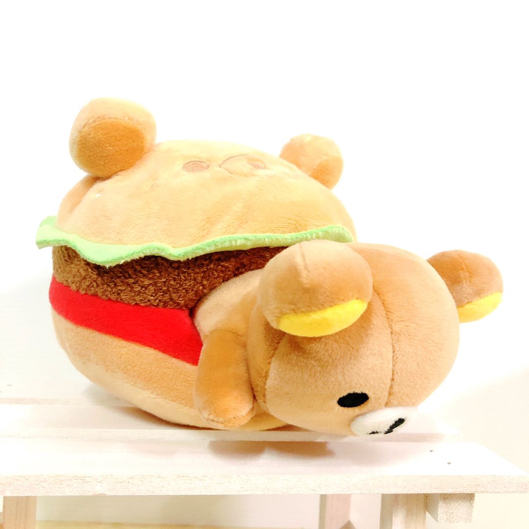 Rilakkuma burger plush new arrivals