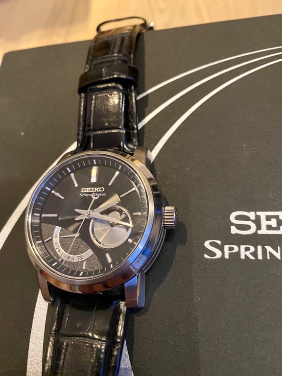 Seiko Ananta Spring Drive Moonphase Limited Edition Luxury