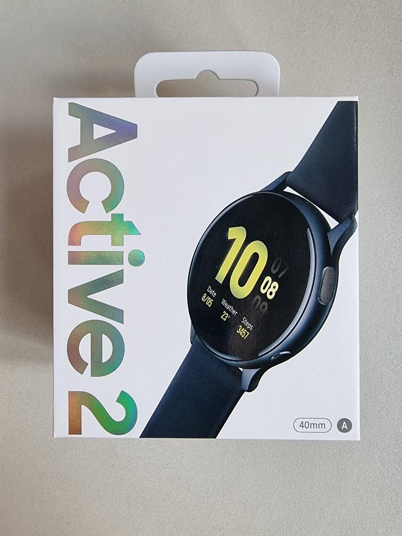 Selling Samsung Galaxy Watch Active 2 BT Black 40mm Mobile Phones Gadgets Wearables Smart Watches on Carousell