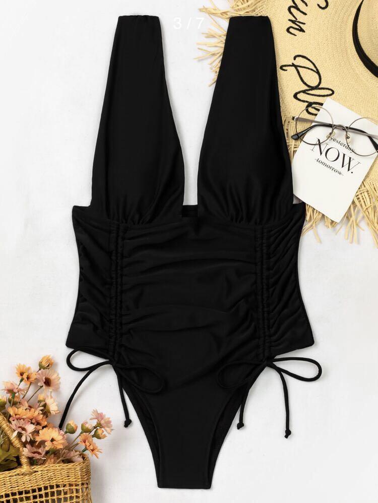 Shein discount black swimsuit
