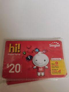 Singtel $20