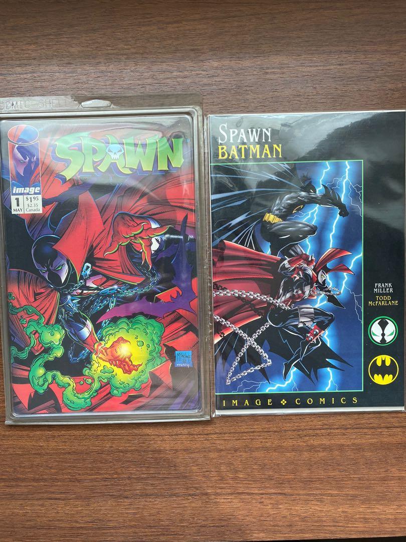 Spawn 1 And Spawn Batman Books Stationery Comics Manga On Carousell
