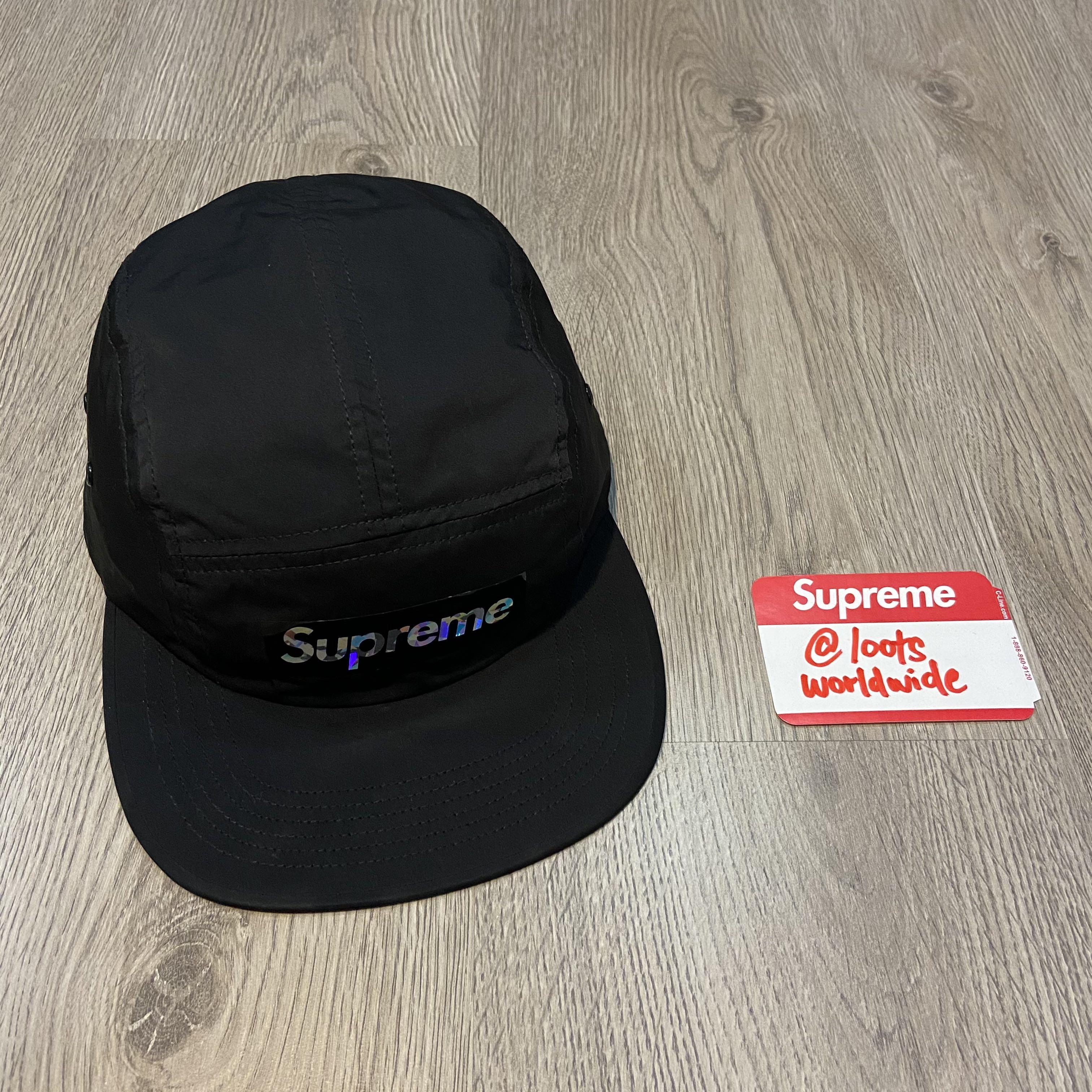 SS19 Supreme Holographic Camp Cap
