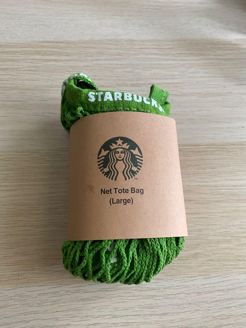 Starbucks Net Tote Bag Green Large Women s Fashion Bags Wallets Tote Bags on Carousell