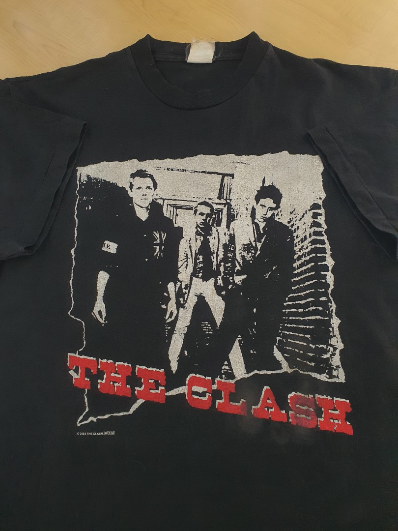 The clash t shirt vintage online